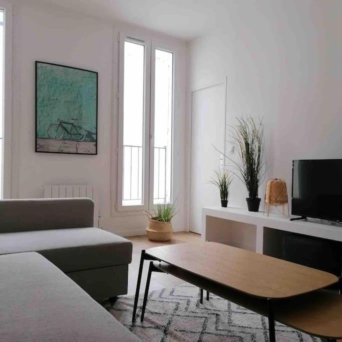 Magnifique Appartement T4, Plage Des Catalans Marseille Exterior photo