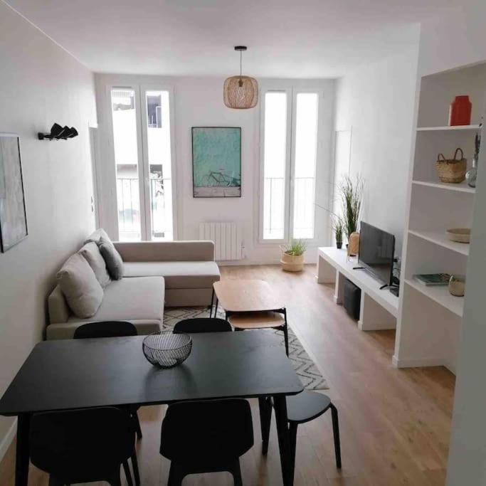 Magnifique Appartement T4, Plage Des Catalans Marseille Exterior photo