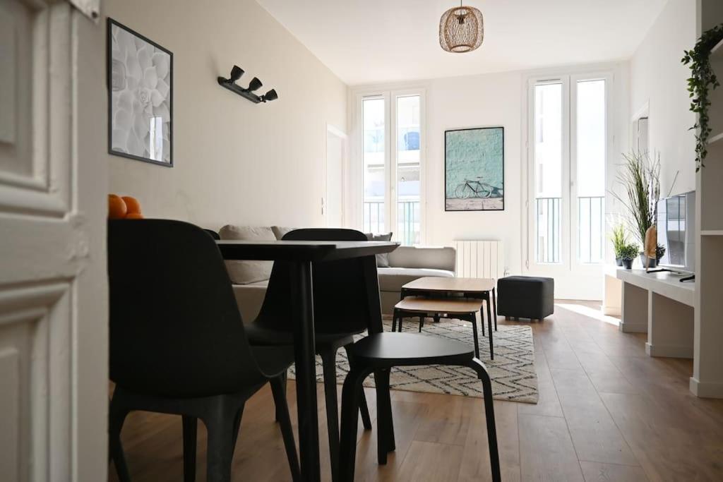 Magnifique Appartement T4, Plage Des Catalans Marseille Exterior photo